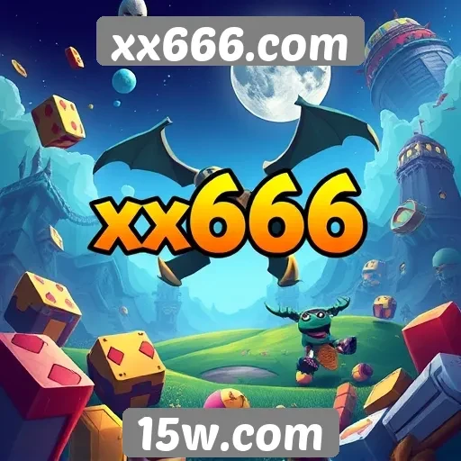 Variedade de jogos disponíveis em xx666.com